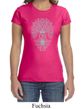 Ladies Yoga Shirt Grey Bodhi Tree Crewneck Tee T-Shirt