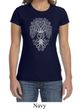Ladies Yoga Shirt Grey Bodhi Tree Crewneck Tee T-Shirt