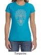 Ladies Yoga Shirt Grey Bodhi Tree Crewneck Tee T-Shirt