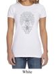 Ladies Yoga Shirt Grey Bodhi Tree Crewneck Tee T-Shirt