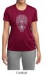 Ladies Yoga Shirt Grey Bodhi Tree Moisture Wicking Tee T-Shirt