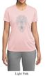 Ladies Yoga Shirt Grey Bodhi Tree Moisture Wicking Tee T-Shirt