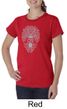 Ladies Yoga Shirt Grey Bodhi Tree Organic Tee T-Shirt