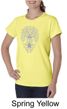Ladies Yoga Shirt Grey Bodhi Tree Organic Tee T-Shirt