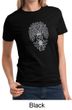 Ladies Yoga Shirt Grey Bodhi Tree Tee T-Shirt