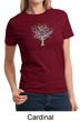 Ladies Yoga Shirt Grey Tree of Life Tee T-shirt