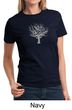 Ladies Yoga Shirt Grey Tree of Life Tee T-shirt