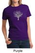 Ladies Yoga Shirt Grey Tree of Life Tee T-shirt