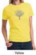 Ladies Yoga Shirt Grey Tree of Life Tee T-shirt