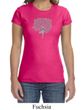 Ladies Yoga Shirt Grey Tree Pose Crewneck Tee T-Shirt