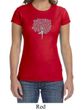 Ladies Yoga Shirt Grey Tree Pose Crewneck Tee T-Shirt
