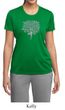 Ladies Yoga Shirt Grey Tree Pose Moisture Wicking Tee T-Shirt