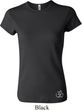 Ladies Yoga Shirt Hindu Patch Bottom Print Crewneck Tee T-Shirt