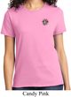 Ladies Yoga Shirt Hippie Sun Patch Pocket Print Tee T-Shirt