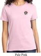 Ladies Yoga Shirt Hippie Sun Patch Pocket Print Tee T-Shirt