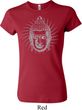 Ladies Yoga Shirt Iconic Buddha Crewneck Tee T-Shirt