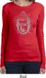 Ladies Yoga Shirt Iconic Buddha Long Sleeve Tee T-Shirt