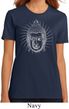 Ladies Yoga Shirt Iconic Buddha Organic Tee T-Shirt