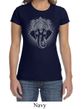 Ladies Yoga Shirt Iconic Ganesha Crewneck Tee T-Shirt