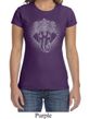 Ladies Yoga Shirt Iconic Ganesha Crewneck Tee T-Shirt