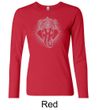 Ladies Yoga Shirt Iconic Ganesha Long Sleeve Tee T-Shirt