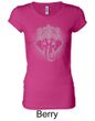 Ladies Yoga Shirt Iconic Ganesha Longer Length Tee T-Shirt