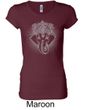Ladies Yoga Shirt Iconic Ganesha Longer Length Tee T-Shirt