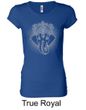 Ladies Yoga Shirt Iconic Ganesha Longer Length Tee T-Shirt