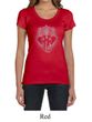 Ladies Yoga Shirt Iconic Ganesha Scoop Neck Tee T-Shirt