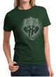 Ladies Yoga Shirt Iconic Ganesha Tee T-Shirt