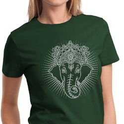 Ladies Yoga Shirt Iconic Ganesha Tee T-Shirt