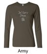 Ladies Yoga Shirt Jai Guru Deva Long Sleeve Tee T-Shirt