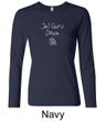 Ladies Yoga Shirt Jai Guru Deva Long Sleeve Tee T-Shirt