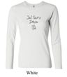 Ladies Yoga Shirt Jai Guru Deva Long Sleeve Tee T-Shirt