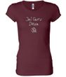Ladies Yoga Shirt Jai Guru Deva Longer Length Tee T-Shirt