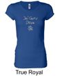 Ladies Yoga Shirt Jai Guru Deva Longer Length Tee T-Shirt