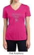 Ladies Yoga Shirt Jai Guru Deva Moisture Wicking V-neck Tee T-Shirt