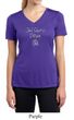 Ladies Yoga Shirt Jai Guru Deva Moisture Wicking V-neck Tee T-Shirt
