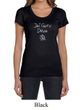 Ladies Yoga Shirt Jai Guru Deva Scoop Neck Tee T-Shirt
