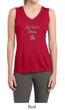 Ladies Yoga Shirt Jai Guru Deva Sleeveless Moisture Wicking Tee