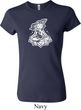 Ladies Yoga Shirt Krishna Crewneck Tee T-Shirt