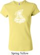 Ladies Yoga Shirt Krishna Crewneck Tee T-Shirt