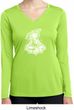 Ladies Yoga Shirt Krishna Dry Wicking Long Sleeve Tee T-Shirt