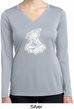 Ladies Yoga Shirt Krishna Dry Wicking Long Sleeve Tee T-Shirt