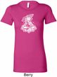Ladies Yoga Shirt Krishna Longer Length Tee T-Shirt