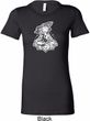Ladies Yoga Shirt Krishna Longer Length Tee T-Shirt