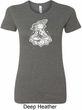 Ladies Yoga Shirt Krishna Longer Length Tee T-Shirt