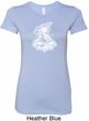 Ladies Yoga Shirt Krishna Longer Length Tee T-Shirt