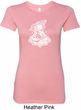 Ladies Yoga Shirt Krishna Longer Length Tee T-Shirt