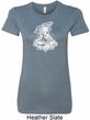 Ladies Yoga Shirt Krishna Longer Length Tee T-Shirt